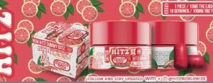 Buy Hitz Grape Fruit Tango THC Gummies online – delicious grapefruit cannabis gummies with vibrant packaging”