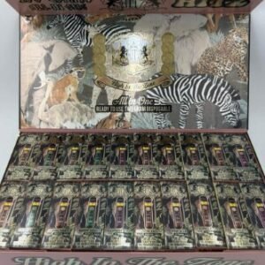“Hitz Safari Series 200 Count Disposable – 2g potent THC live resin vapes with variety of flavors”