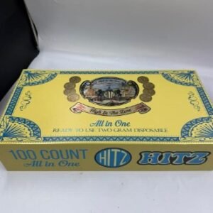 Infinity Gladiator 2G disposable vape bulk pack of 100 prefilled premium vape devices for retail use