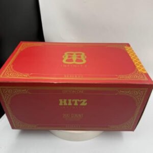 Hitz Infinity Edition One 200 count mixed box featuring bulk disposable vape devices with assorted flavors