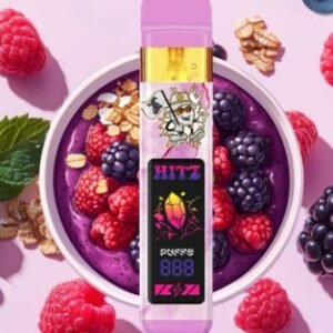 Hitz Acai Berry Gen 7 disposable vape premium device with smooth acai berry flavor and compact design