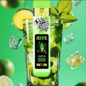 Hitz Mojito Ice Gen 7 disposable vape premium device with refreshing mint ice flavor and smooth vapor