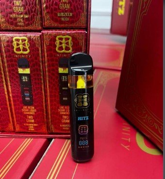 Hitz vape carts pre-filled disposable cartridges showing compact design and flavor variety